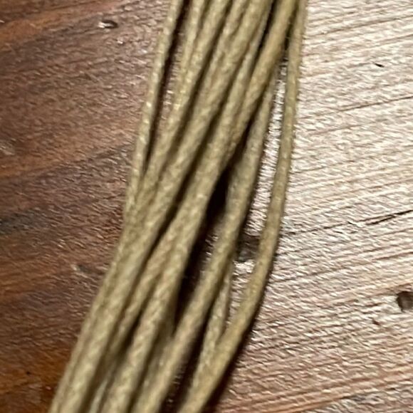 Chico’s pink odd shaped beads wire like necklace - Picture 6 of 6